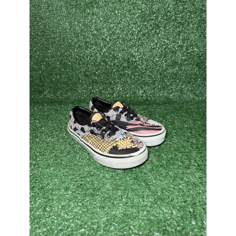 Disney Vans Toddler Size 12C Nightmare Before Christmas Graphic AOP Walking Shoe